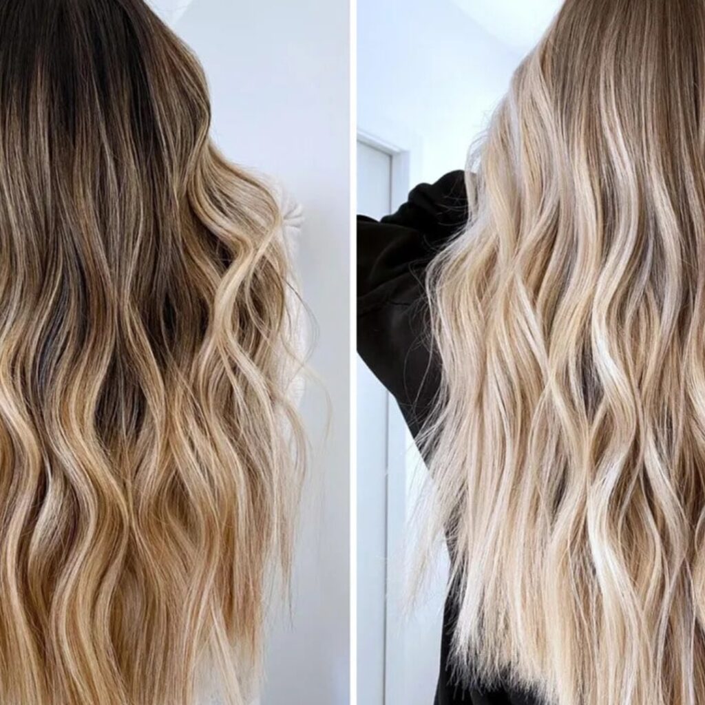 Balayage VS highlights